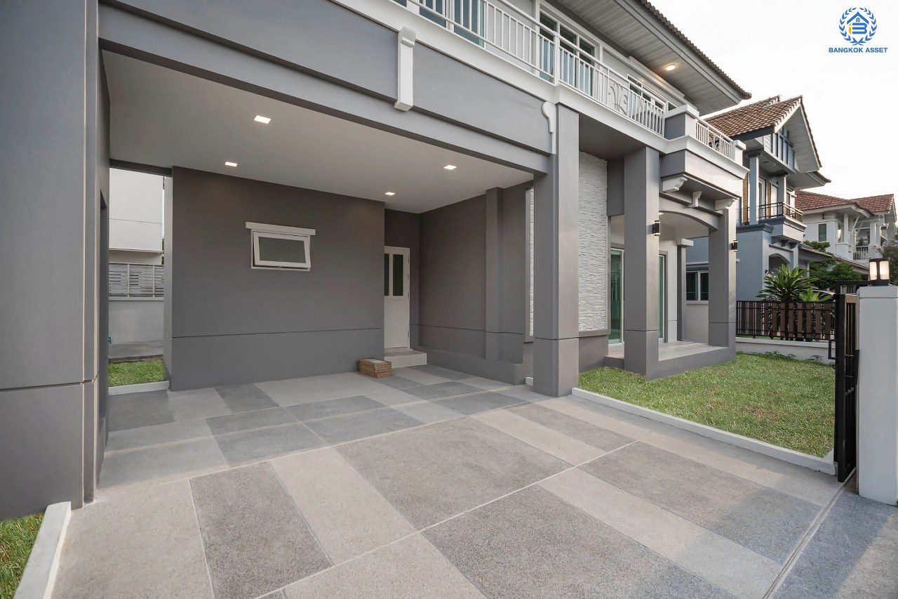 บ้านมือสองตกแต่งใหม่ โครงการ เพอร์เฟคเพลส ราชพฤกษ์ บ้านเดี่ยว จากแบรนด์ Property Perfect เนื้อที่ 56.2 ตร.ว. ฟังก์ชัน 3 ห้องนอน 3 ห้องน้ำ  1 ห้องอเนกประสงค์ จอดรถได้ 2 คัน กับทำเลโซนเมือง ที่เชื่อมต่อหลากหลายเส้นทาง หน้าโครงการติดถ.ราชพฤกษ์ ใกล้รถไฟฟ้าสถานี "บางรักน้อยท่าอิฐ"